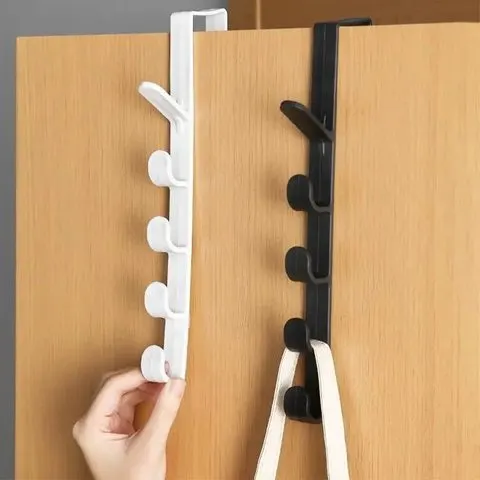 Cabideiro de Porta para Casacos e Organizador de Armário/Guarda-Roupa para Dormitório