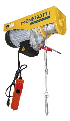 Guincho Talha Coluna Prime S/ Balde Mgc 150/300kg Menegotti