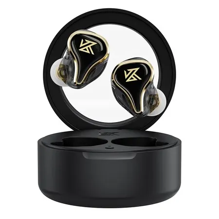 KZ SK10 Pro Fones de Ouvido TWS Bluetooth 5.2 Híbrido sem Fio QCC3040 APTX Alta Fidelidade Jogo com Cancelamento Ruído E