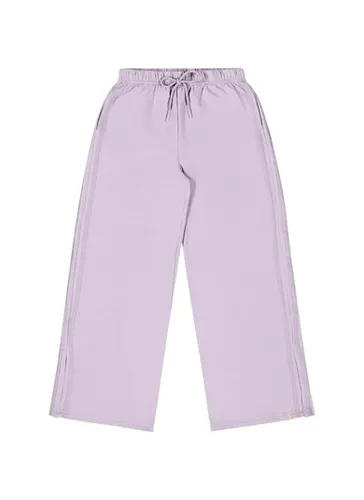 Wide Leg Juvenil em Moletom sem Felpa (Roxo) Gloss