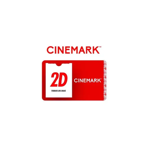 Voucher Eletrônico Cinemark 2D: 35 Reais - Cartão Presente Digital