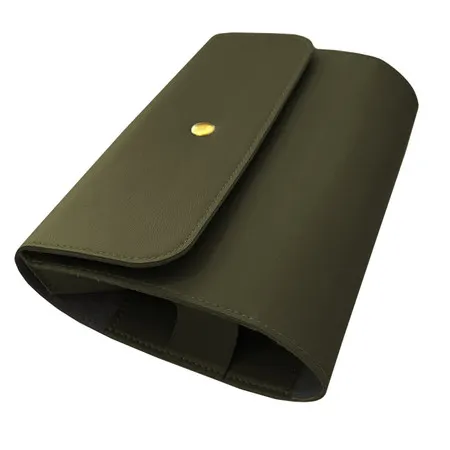 Capa Case Estojo para Mouse e Carregador Verde Musgo