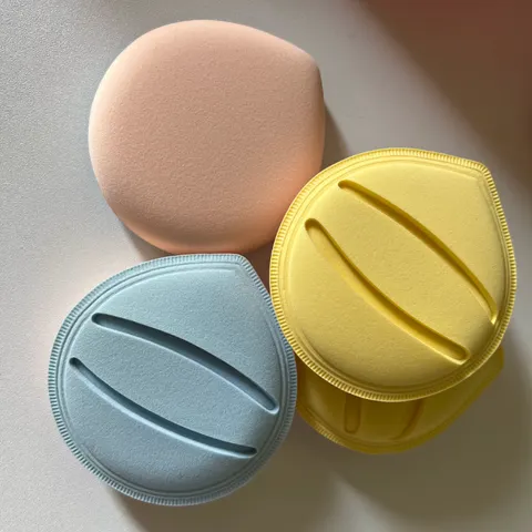 Esponja de Maquiagem Powder Puff Marshmallow Air Cushion, Macia, para Uso Seco e Molhado, Ferramenta Cosmética para Base Impecável
