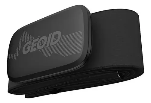 Cinta Cardíaca Geoid Ant + Bluetooth Bike Corrida Monitor Cor Preto