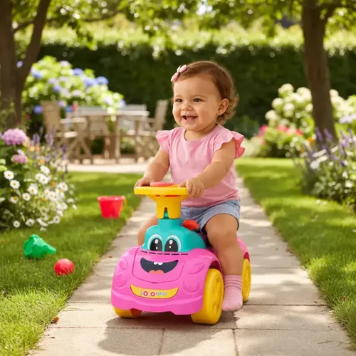 Triciclo Infantil Totokinha Sport Rosa Cardoso Toys 1-3 Anos