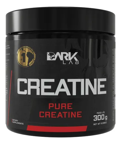 Creatina Dark Lab Premium Pure em pó sem sabor x 300g