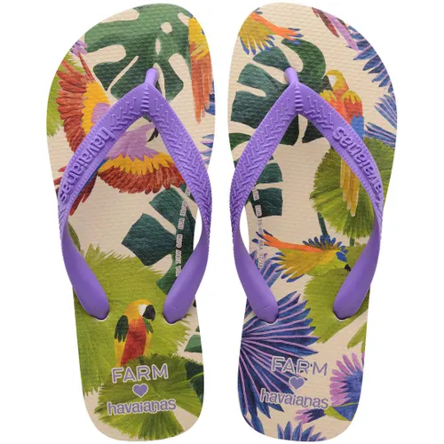 Chinelo Havaianas Farm Pássaros Pintados
