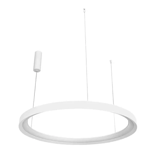 Pendente Led Metal Alumínio 48w 3000k Giro - BRANCO