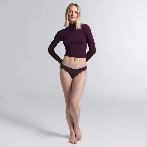 Calcinha Brief Corte a Laser Feminino