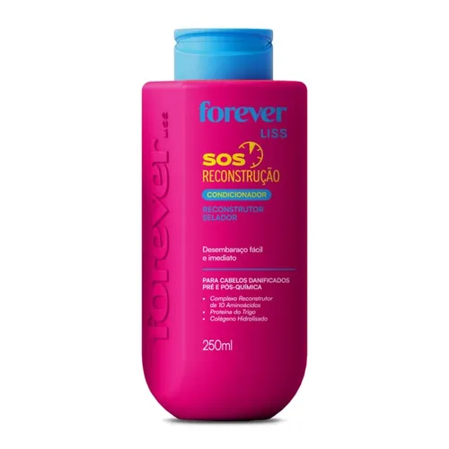 Cond Forever Liss Sos Reconstrucao 250ml