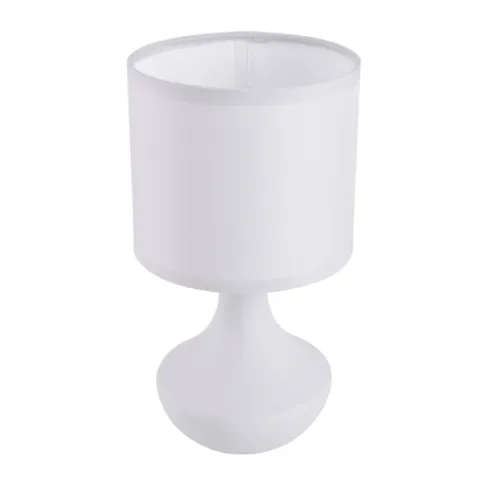 Abajur Cerâmica Cinza Ø14cm Oleiro