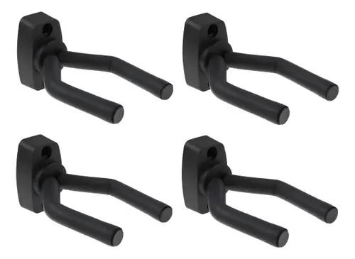 Kit 4 Suportes de Parede Don Caprini para Violão Guitarra Baixo Ukulele