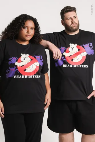 Camiseta Preta Estampa Ursinhos Carinhosos Filme de Terror - Ursinho Amigo Beary Scary