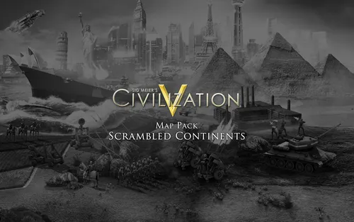 Civilization V - Scrambled Continents Map Pack