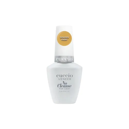 Finalizador Top Coat Cuccio no Cleanse Golden Fairy Brilho Intenso 13 ml