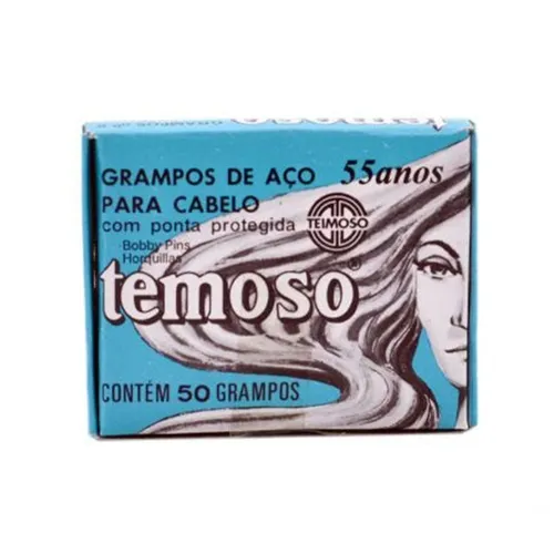 Grampos de Cabelo Temoso Nº5 Loiro c/50un