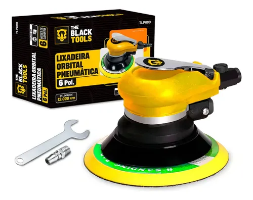 Lixadeira Pneumática Orbital 6 Rokit Roquite Hookit