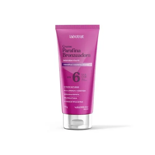 Creme Parafina Bronzeador Labotrat Beterraba e Buriti Vai e Brilha Fps