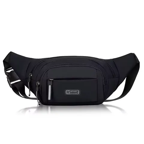 Bolsa de Cintura Esportiva Multifuncional Masculina para Corrida, Ciclismo, Bolsa Transversal de Peito, Cinto Portátil para Viagem, Celular e Dinheiro