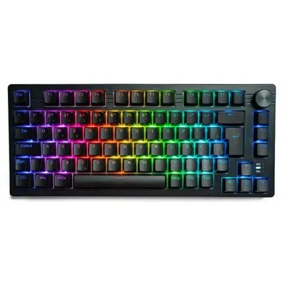 Teclado sem Fio Mecânico Gamer Husky Nomadic, RGB, Switch Gateron G Pro Brown, Bluetooth, ABNT2, Preto - HTG800PTMA