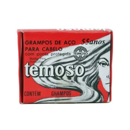 Grampos de Cabelo Teimoso Nº5 Preto c/100un