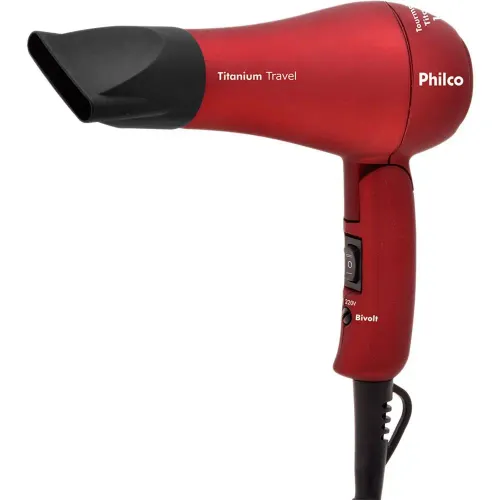 Secador de Cabelos Philco Titanium Travel 2 Velocidades Biv