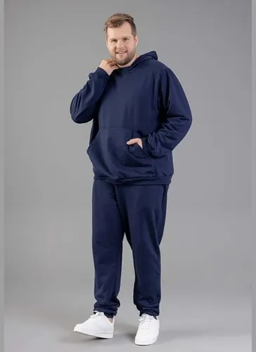 Calça em Moletom Adulto Masculino (Azul) Just Basic