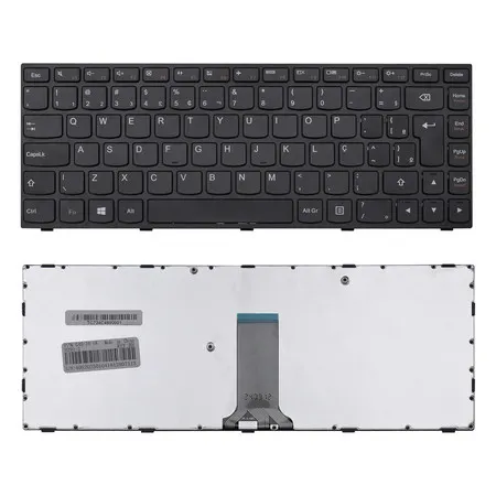 Teclado para Notebook compatível com Lenovo G Series G40-70 ABNT2