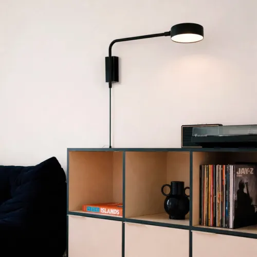 Arandela Led Metal Preto 5w 3000k Basic