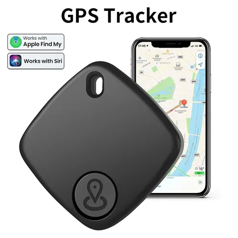 Mini Bluetooth GPS Tracking Device, Apple Find My App, Smart Tag, Anti-Lost Alarme, Posicionador, Criança, Pet, Carro, Posicionador