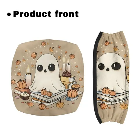 Capa para Andador Coloranimal Ghost 2PCS, Capa para Encosto de Assento de Andador para Idosos, Uso Interno