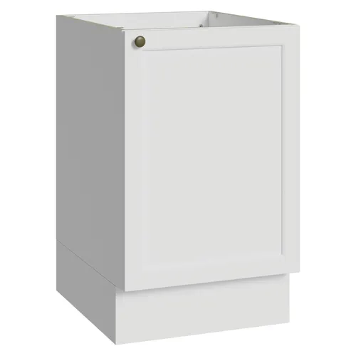Balcão de Cozinha 50 x 60cm 1 Porta (Sem Tampo) Branco Vik Madesa