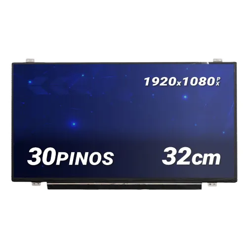 Tela para Notebook Dell Latitude 3480 14" FHD 30 Pinos Fosca