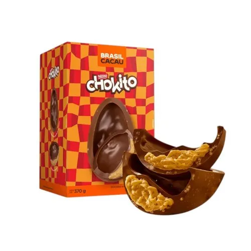 Ovo de Páscoa Recheado Chokito® Nestlé® 370g