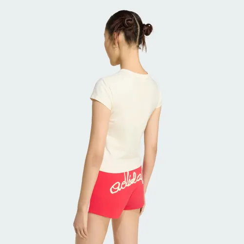 Camiseta Baby Look Originals Mulher adidas