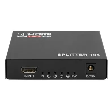 Divisor HDMI Storm Tech, 1x4, 1.4, 4K, Preto - CHSL0005