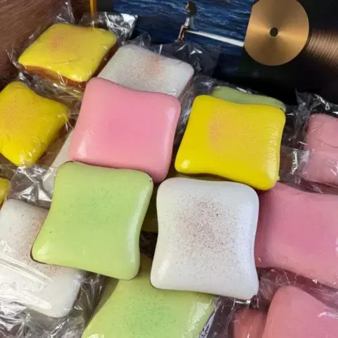 Bolas Anti-stress Squishy de Pão e Manteiga de Subida Lenta, Brinquedos Fidget para Alívio do Estresse, Lembrancinha de Festa, Presente, Brinquedos Anti-stress para Adultos