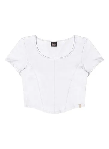 Blusa Juvenil em Cotton (Branco) Gloss