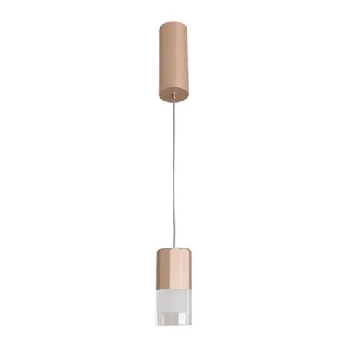 Pendente Led Alumínio Champagne 5w 3000k Capsula