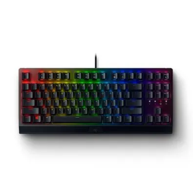 Teclado Gamer Mecânico Razer BlackWidow V3 TKL, Switches Amarelo, RGB - RZ03-03491800