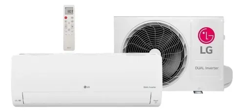 Ar Condicionado LG Dual Inverter Ai Voice 18000 Btus Frio Branco 220v