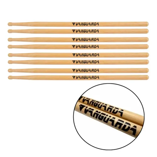 Baquetas Spanking Vanguarda Marfim (kit 4 Pares)