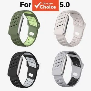 Whoop 5 Smart Watch Sports Band-Pulseira de Substituição Respirável de Silicone Ajustável , Unissex , Compatível com 5.0