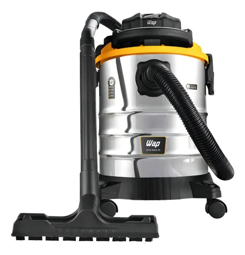 Aspirador de Pó e Água Wap GTW Inox 25 - 25 LITROS