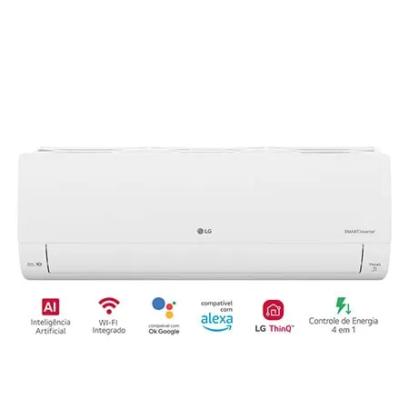 Ar-Condicionado Split LG Dual Inverter 9.000 BTUs S3-Q09JA31E - S3-Q09JA31E