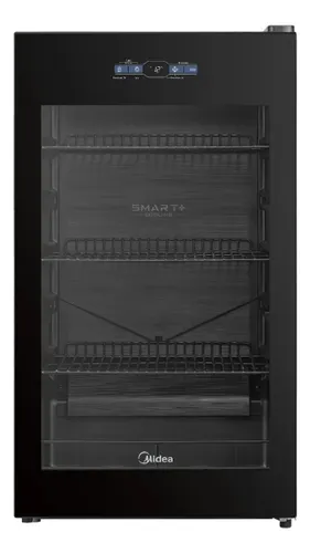 Cervejeira Frost Free 82l Smart 3 em 1 Inverter Bivolt Midea Preto 110v/220v