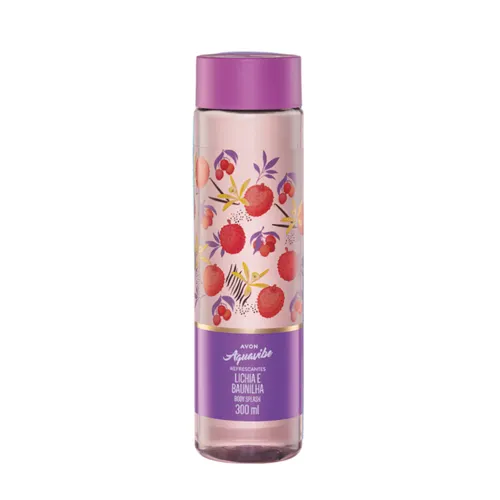 Body Splash Avon Aquavibe Lichia e Baunilha 300ml