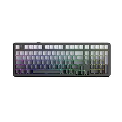 Teclado Mecânico Gamer sem Fio Attack Shark X98, RGB, Tri-Mode, Moonlit Night - X98 Moonlit Night