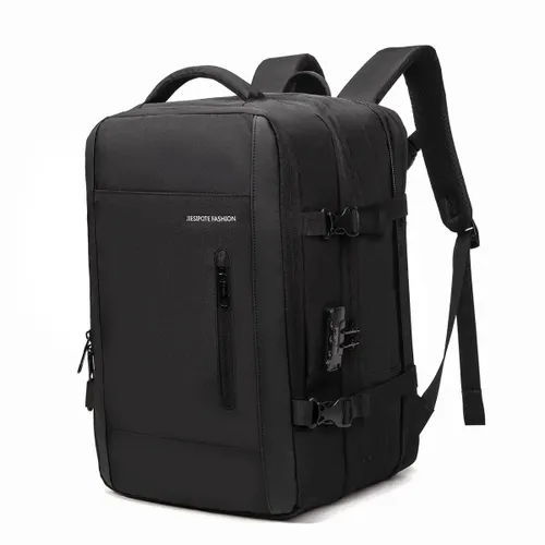 Mochila para Notebook Impermeável com Porta USB e Senha para Homem