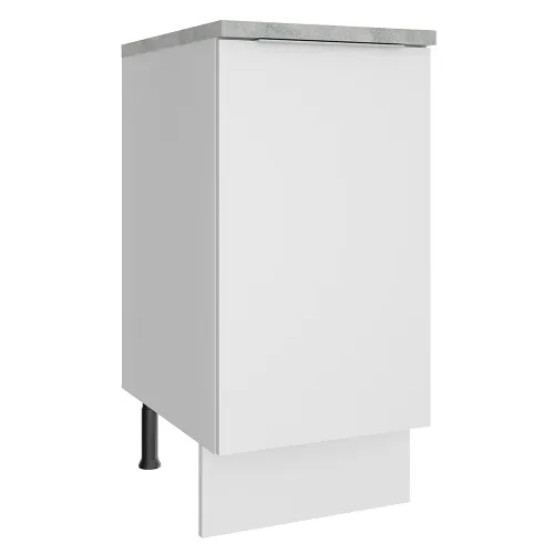 Balcão Madesa Stella 40 x 60 cm 1 Porta (Com Tampo) Branco